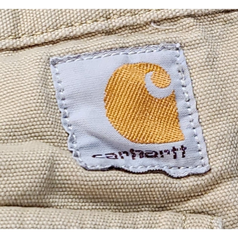 Carhartt Pants Mens 42x32 Beige Relaxed Straight Rigby Dungaree 103574 253 - Picture 3 of 10